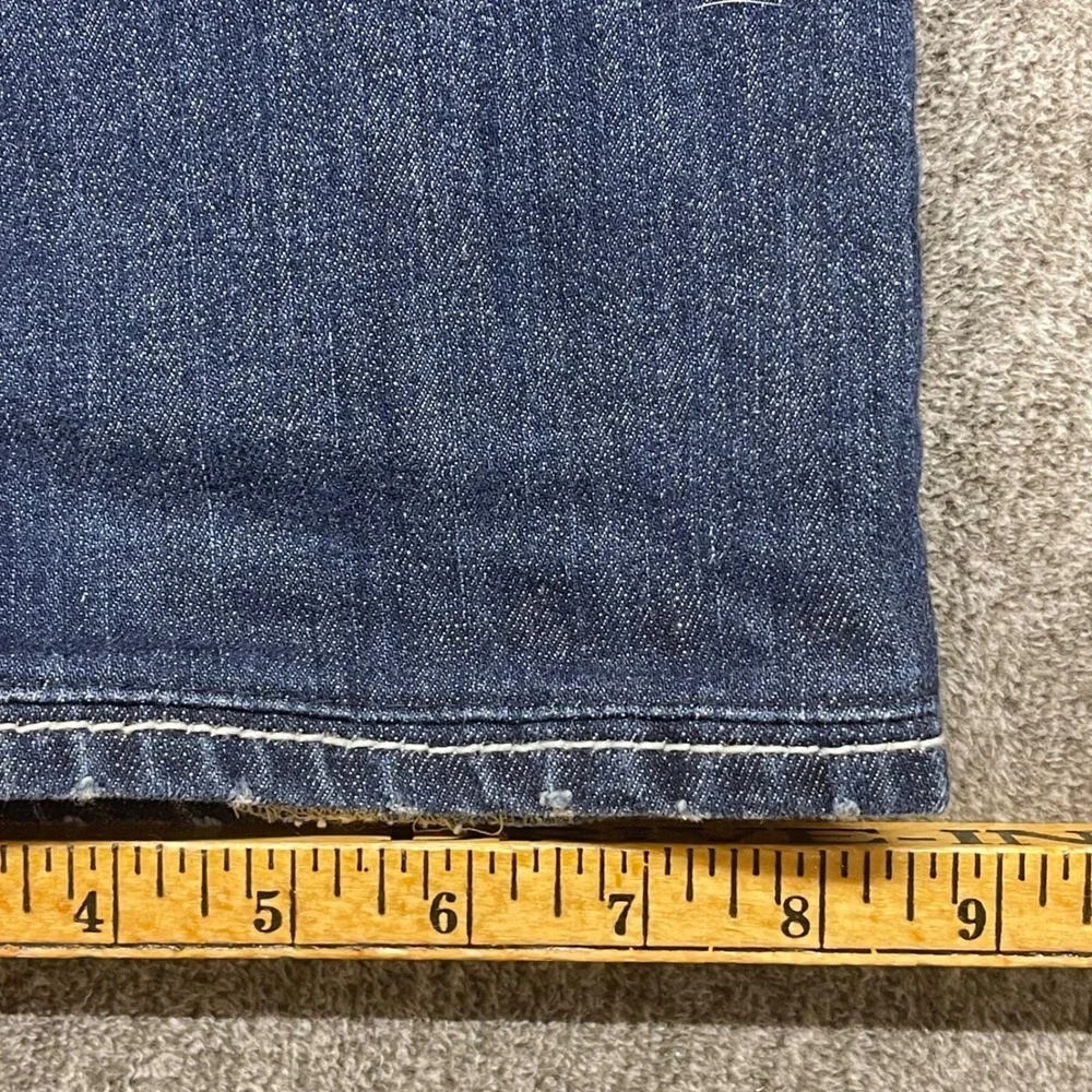 Big Star Pioneer‎ Regular Boot Cut Jeans Mens 33R Dark Wash Buckle Exclusive